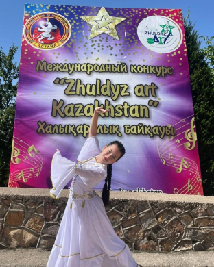 “ZHULDYZ ART KAZAKHSTAN” байқауының жеңімпазы