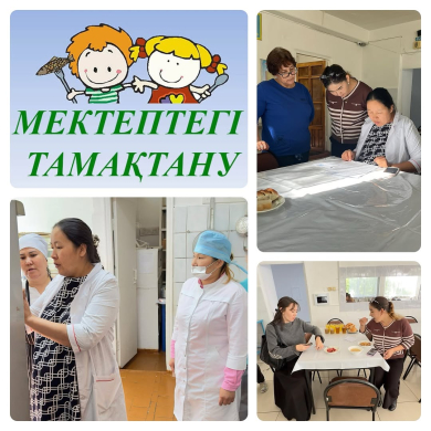 Оқушыларды ыстық тамақпен қамту жағдайына мониторинг